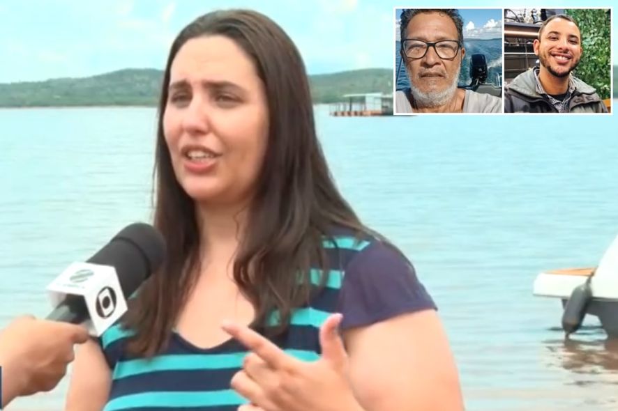 ONDA GIGANTE NO MANSO – Mulher relata naufrágio no Manso e crê que marido esteja na mata