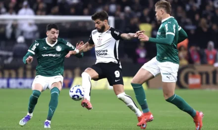 ‘Catimba’ de Andreas em Corinthians x Palmeiras na marca do pênalti é permitida? Veja a análise