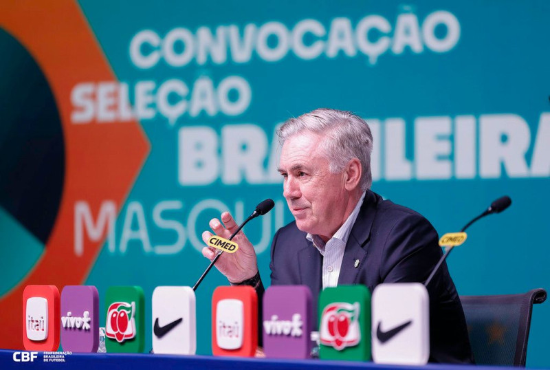 Carlo Ancelotti testa mudanças para jogo contra a Croácia