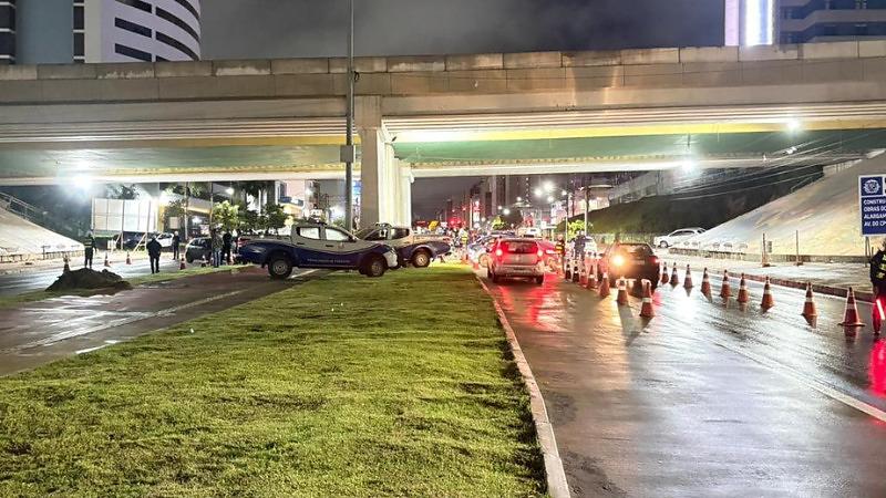 Dez motoristas são presos durante blitz em Cuiabá