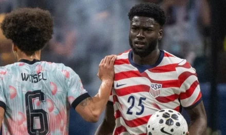 A Bélgica goleou os Estados Unidos