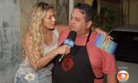 Morador de Cuiabá recebe prêmio milionário da Globo usando avental do MasterChef e viraliza