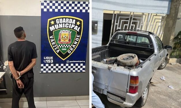Motorista bêbado e sem CNH bate em portão e é detido em VG
