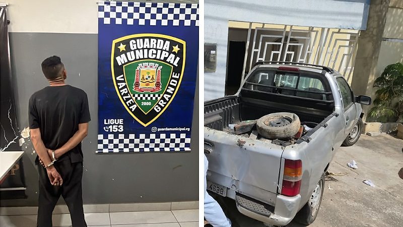Motorista bêbado e sem CNH bate em portão e é detido em VG