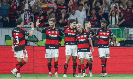 O Flamengo venceu o Cruzeiro por 2 a 1