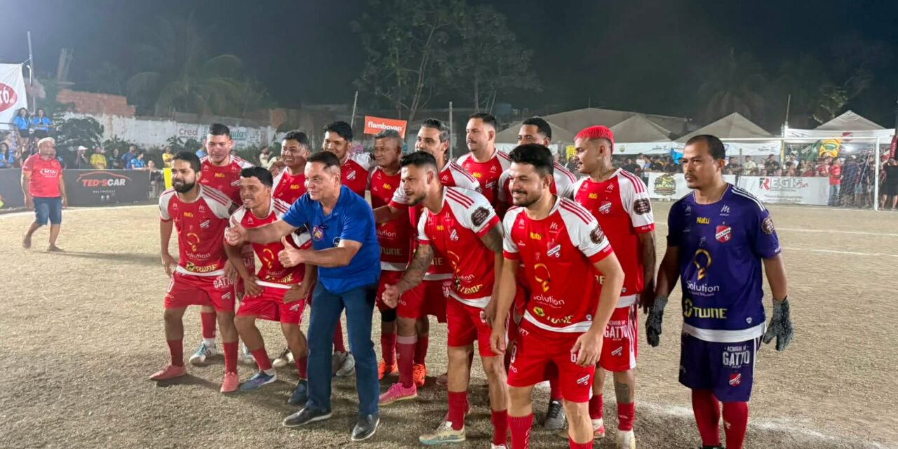 Botelho e Janaina Riva prestigiam grande final do Campeonato dos Feirantes em Cuiabá com recorde de público