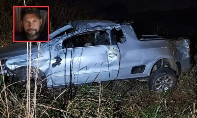 Empresário de 40 anos morre após Saveiro capotar em Porto dos Gaúchos