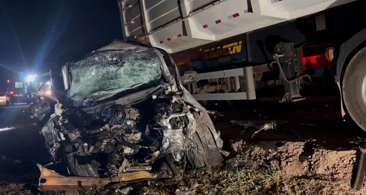 Acidente entre dois veículos deixa um morto em rodovia de Várzea Grande