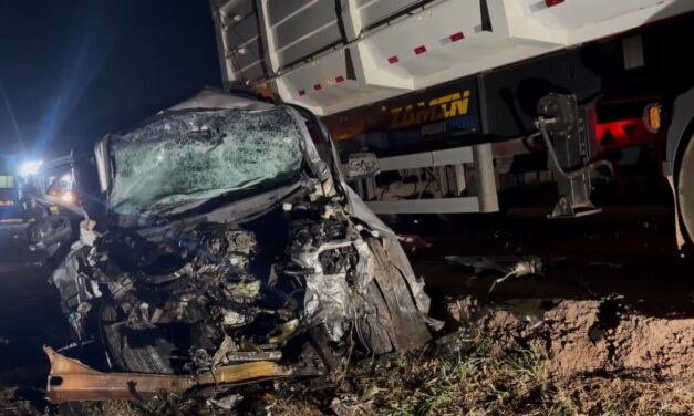Acidente entre dois veículos deixa um morto em rodovia de Várzea Grande