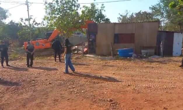 Prefeitura destrói 8 imóveis em área de APP no Vale do Sonho