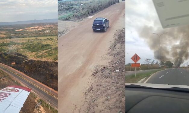 Homem é preso suspeito de atear fogo às margens da MT-010