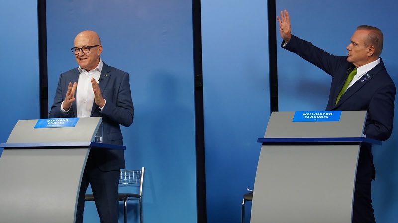 Pivetta e Wellington trocam ataques ao debater infraestrutura