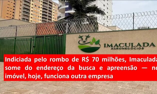 Imaculada some após busca e apreensão