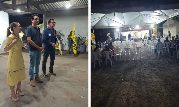 Bortolin ganha apoio de Flávia, mas encontro não empolga em VG
