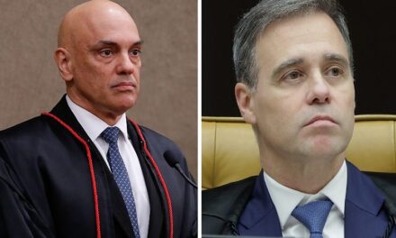 Moraes e Mendonça partem para confronto no STF: “Mentira, mentira, mentira”
