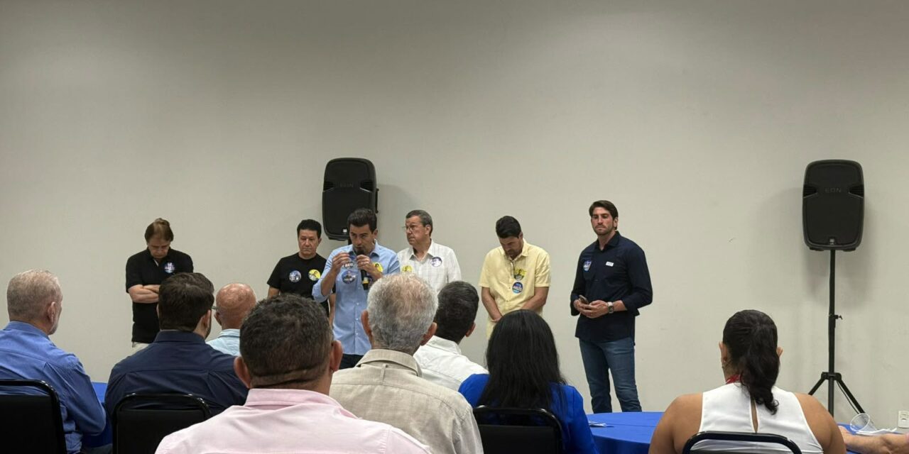 Fábio Garcia reúne empresários em Várzea Grande e consolida apoio na reta final da campanha