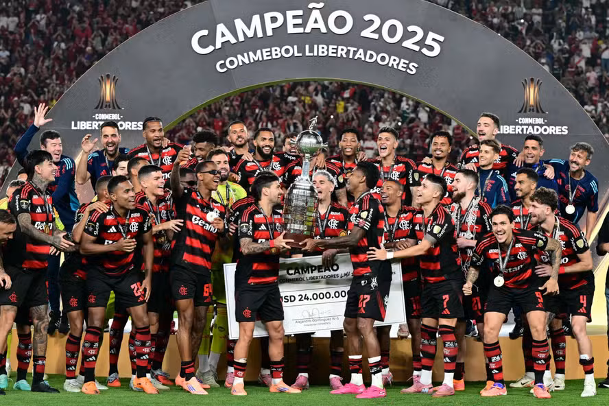 O Flamengo foi oficialmente indicado ao prêmio de Clube Masculino do Ano na Bola de Ouro 2026