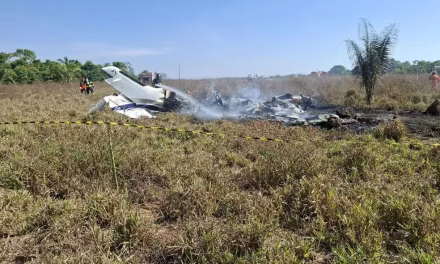 Avião que caiu em Água boa pode ser de tráfico de drogas