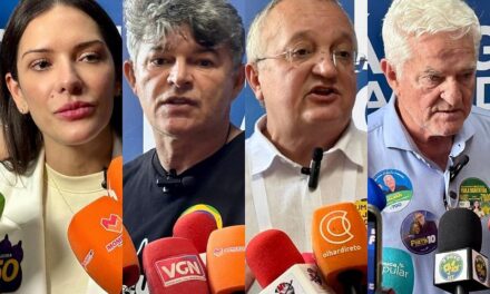 Janaina Riva pede direitos de resposta por ataques de adversários durante debate