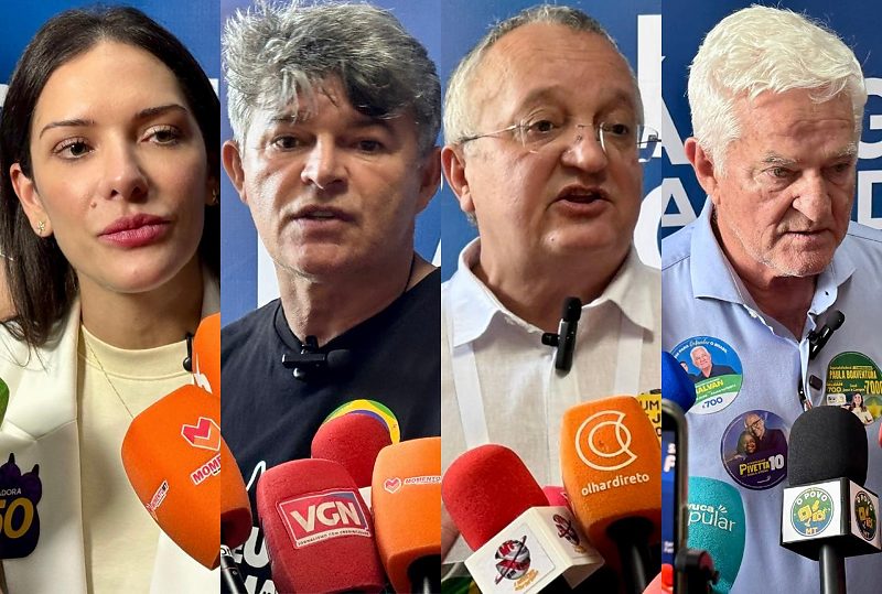 Janaina Riva pede direitos de resposta por ataques de adversários durante debate