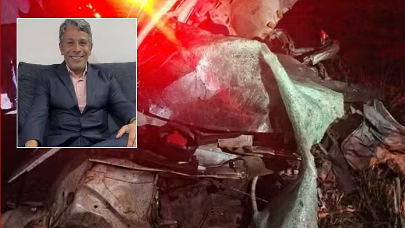 Médico morre após carro bater contra caminhão na BR-174